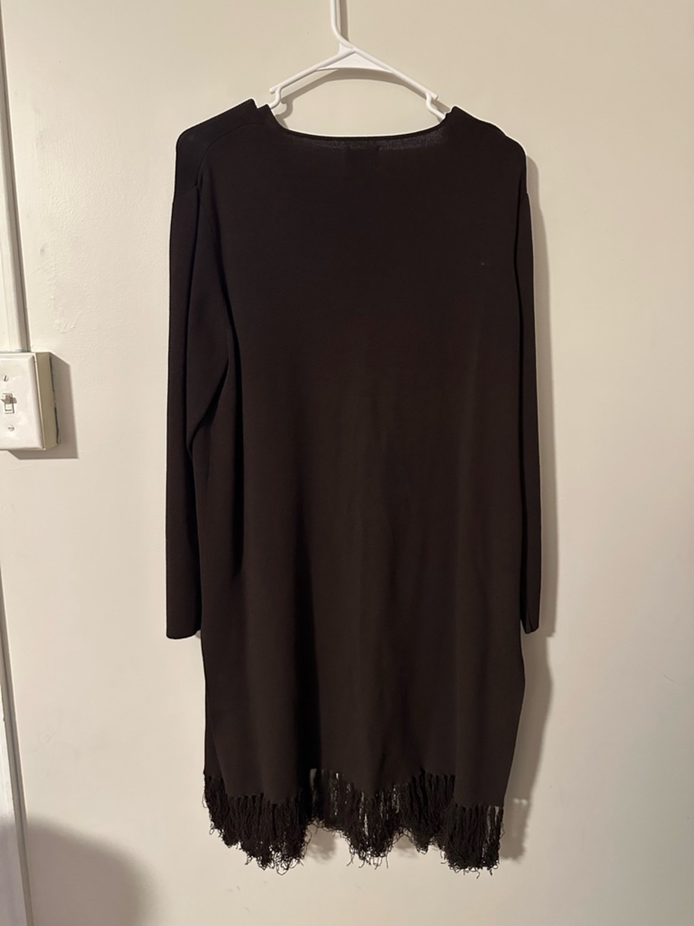 Chico’s long open front cardigan dark brown - Picture 4 of 4